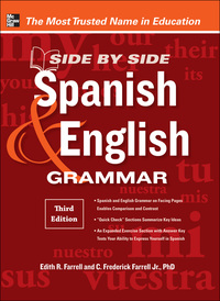Imagen de portada: Side-By-Side Spanish and English Grammar, 3rd Edition 3rd edition 9780071788618
