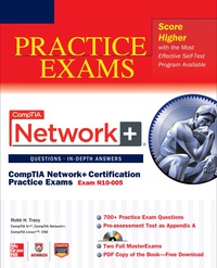 Imagen de portada: CompTIA Network+ Certification Practice Exams (Exam N10-005) 1st edition 9780071788816