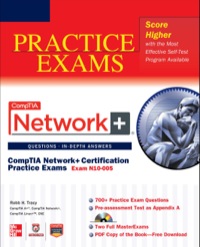 Cover image: CompTIA Network+ Certification Practice Exams (Exam N10-005) 1st edition 9780071788816