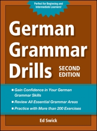 表紙画像: German Grammar Drills 2nd edition 9780071789455