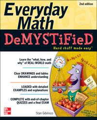 Cover image: Everyday Math Demystified, 2nd Edition 2nd edition 9780071790130