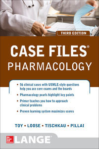 Cover image: Case Files Pharmacology, Third Edition 3rd edition 9780071790239