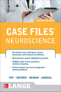 Imagen de portada: Case Files Neuroscience 2/E 2nd edition 9780071790253