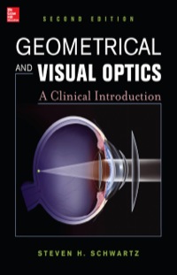 Cover image: Geometrical and Visual Optics 2nd edition 9780071790826