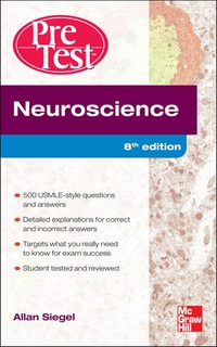 Cover image: Neuroscience Pretest Self-Assessment and Review 8th edition 9780071791076