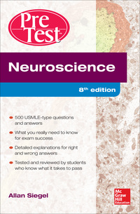Cover image: Neuroscience Pretest Self-Assessment and Review, 8th Edition 8th edition 9780071791076
