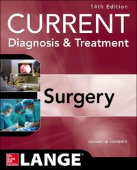 Imagen de portada: Current Diagnosis and Treatment Surgery 14/E 14th edition 9780071792110