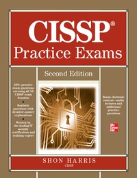 صورة الغلاف: CISSP Practice Exams, Second Edition 2nd edition 9780071792349