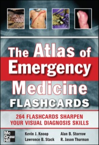 Cover image: The Atlas of Emergency Medicine Flashcards 1st edition 9780071794008