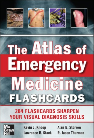 Cover image: The Atlas of Emergency Medicine Flashcards 1st edition 9780071794008