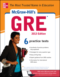 Cover image: McGraw-Hill's GRE, 2013 Edition 4th edition 9780071794657