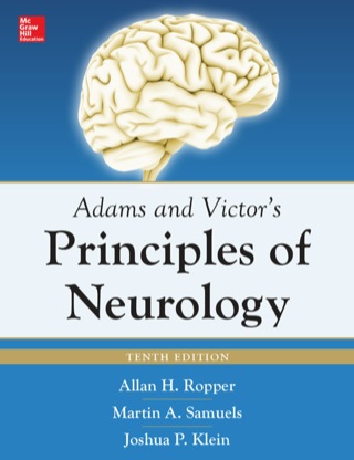 Cover image: Adams and Victor's Principles of Neurology 10th Edition 10th edition 9780071794794