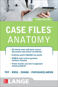 Cover image: Case Files Anatomy 3/E 3rd edition 9780071794862