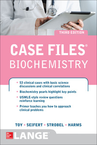 Cover image: Case Files Biochemistry 3/E 3rd edition 9780071794886