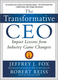 صورة الغلاف: The Transformative CEO: IMPACT LESSONS FROM INDUSTRY GAME CHANGERS 1st edition 9780071794985