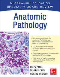 Imagen de portada: McGraw-Hill Specialty Board Review Anatomic Pathology 1st edition 9780071795029