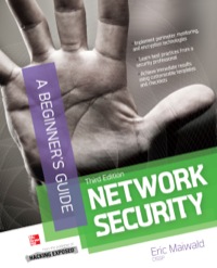Cover image: Network Security A Beginner's Guide 3rd edition 9780071795708