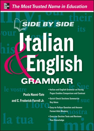 Cover image: Side by Side Italian and English Grammar 1st edition 9780071797337