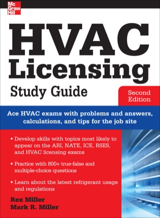 Cover image: HVAC Licensing Study Guide 2nd edition 9780071798273