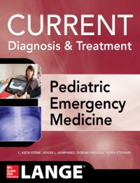 Cover image: LANGE Current Diagnosis and Treatment Pediatric Emergency Medicine 1st edition 9780071799454