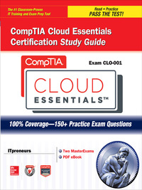 Cover image: CompTIA Cloud Essentials Certification Study Guide (Exam CLO-001) 1st edition 9780071800433