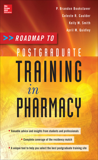 Cover image: Roadmap to Postgraduate Training in Pharmacy 1st edition 9780071788755