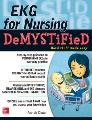 Cover image: EKG's for Nursing Demystified 1st edition 9780071801690