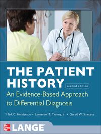 Omslagafbeelding: The Patient History: Evidence-Based Approach 2nd edition 9780071624947