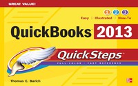 Cover image: QuickBooks 2013 QuickSteps 2nd edition 9780071804752