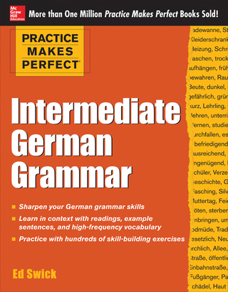 صورة الغلاف: Practice Makes Perfect Intermediate German Grammar (EBOOK) 1st edition 9780071804776