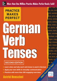 Imagen de portada: Practice Makes Perfect German Verb Tenses, 2nd Edition 2nd edition 9780071805094