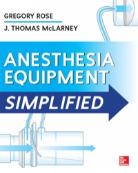 Cover image: Anesthesia Equipment Simplified 1st edition 9780071805186