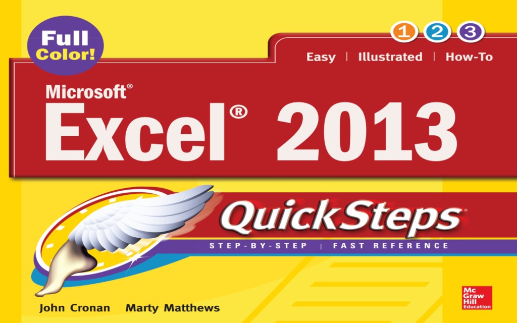 Microsoft® Excel® 2013 QuickSteps 3rd Edition