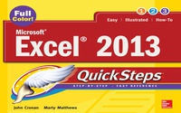 Imagen de portada: Microsoft® Excel® 2013 QuickSteps 3rd edition 9780071805896