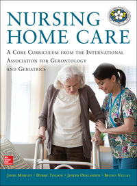 Imagen de portada: Nursing Home Care 1st edition 9780071807654