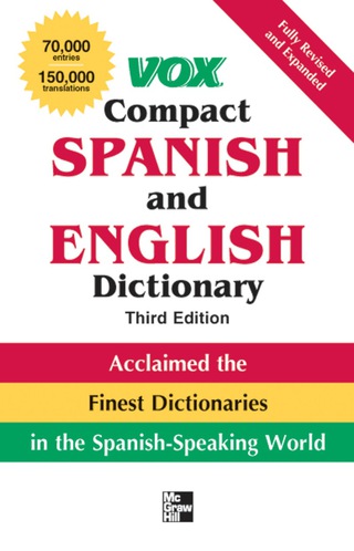 Cover image: Vox Compact Spanish and English Dictionary 3rd edition 9780071499507
