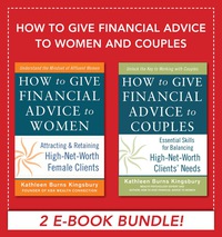 صورة الغلاف: How to Give Financial Advice to Women and Couples EBOOK BUNDLE 1st edition 9780071808149