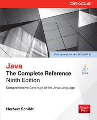 Imagen de portada: Java: The Complete Reference, Ninth Edition (INKLING CH) 9th edition 9780071808552