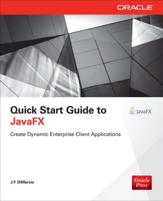 Cover image: Quick Start Guide to JavaFX 1st edition 9780071808965