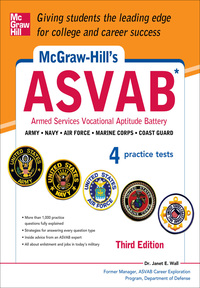 Imagen de portada: McGraw-Hill's ASVAB, 3rd Edition 3rd edition 9780071809207