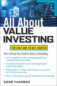 Imagen de portada: All About Value Investing 1st edition 9780071811125