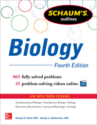 表紙画像: Schaum's Outline of Biology 4th edition 9780071811309