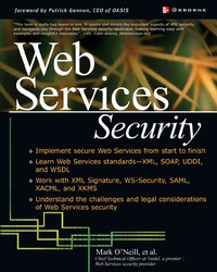 Imagen de portada: Web Services Security 1st edition 9780072224719