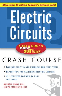 صورة الغلاف: Schaum's Easy Outline of Electric Circuits 1st edition 9780071422413