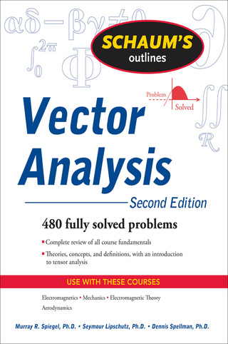 Titelbild: Schaum's Outline of Vector Analysis, 2ed 2nd edition 9780071615457
