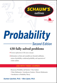 Cover image: Schaum's Outline of Probability, Second Edition 2nd edition 9780071755610