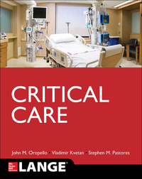 صورة الغلاف: Lange Critical Care 1st edition 9780071820813