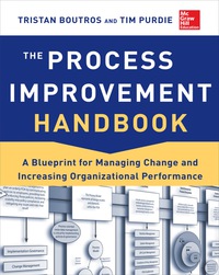 Cover image: The Process Improvement Handbook: A Blueprint for Managing Change and Increasing Organizational Performance 1st edition 9780071817660