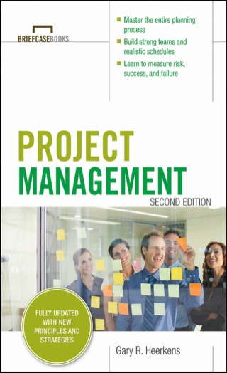 Cover image: Project Management, Second Edition (Briefcase Books Series) 2nd edition 9780071818483