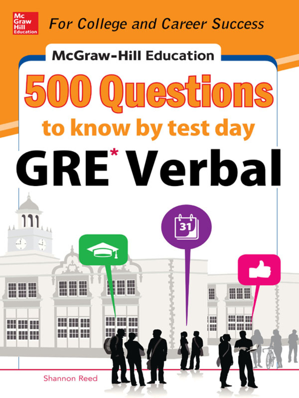 McGraw-Hill Education 500 GRE Verbal Questions to Know by Test Day 1st Edition